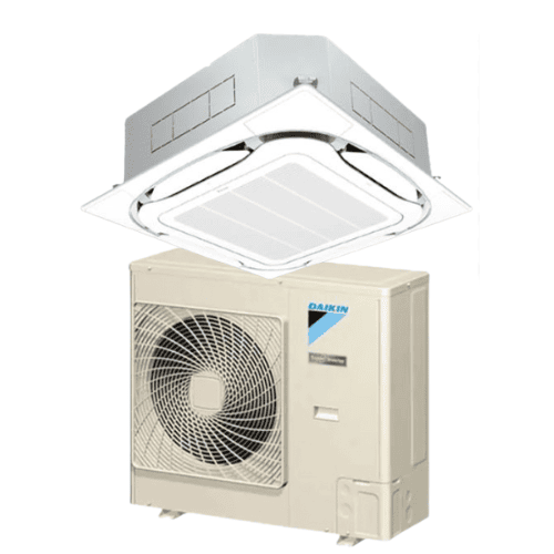 Điều hòa âm trần Daikin 34000BTU 2 chiều inverter 3 Pha FCF100CVM/RZA100DY1