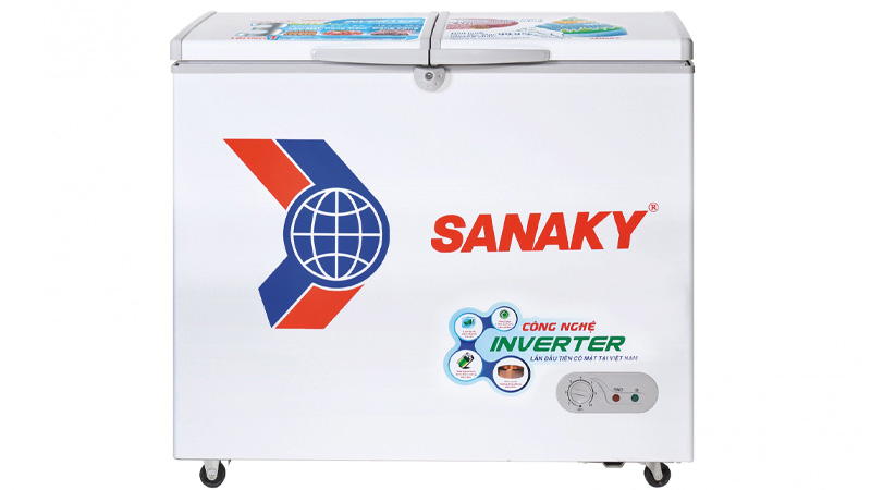 Tủ Đông Sanaky Inverter VH-2899A3 235 lít 1 ngăn 2 cánh