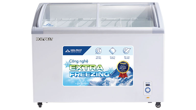 Tủ đông Hòa Phát 451 lít 1 ngăn 2 cánh HSF AD8451.C1