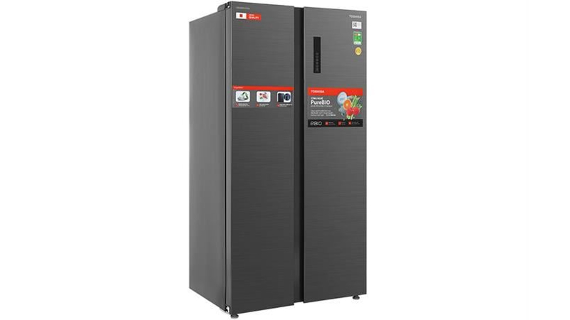 Tủ lạnh Toshiba side by side 555 lít GR-RS696WI-PMV(60)-AG