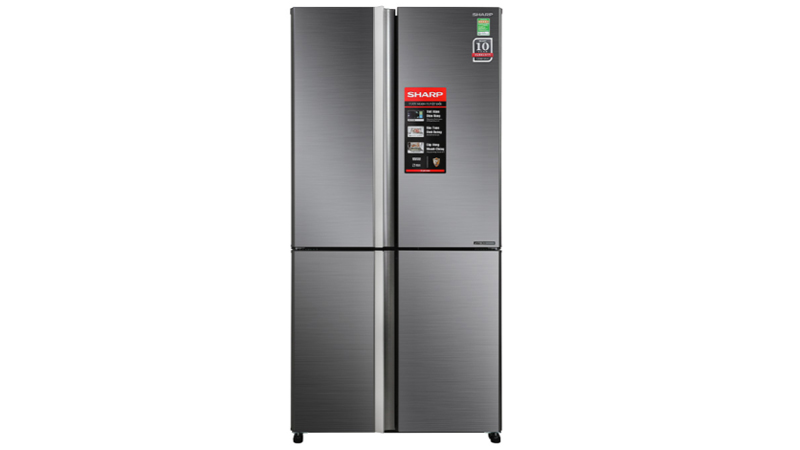 Tủ lạnh Sharp inverter 572 lít 4 cánh SJ-FX640V-SL