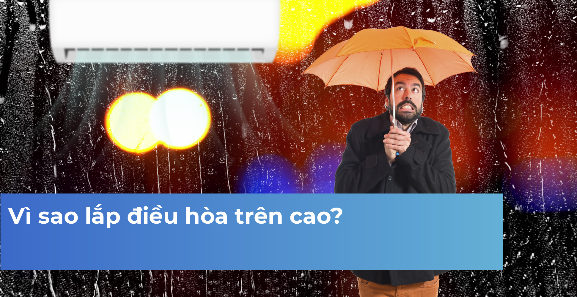 Có nên bật điều hòa khi trời mưa?