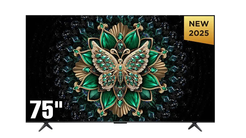 Google Tivi TCL QD-Mini LED 4K 75 Inch 75C6K
