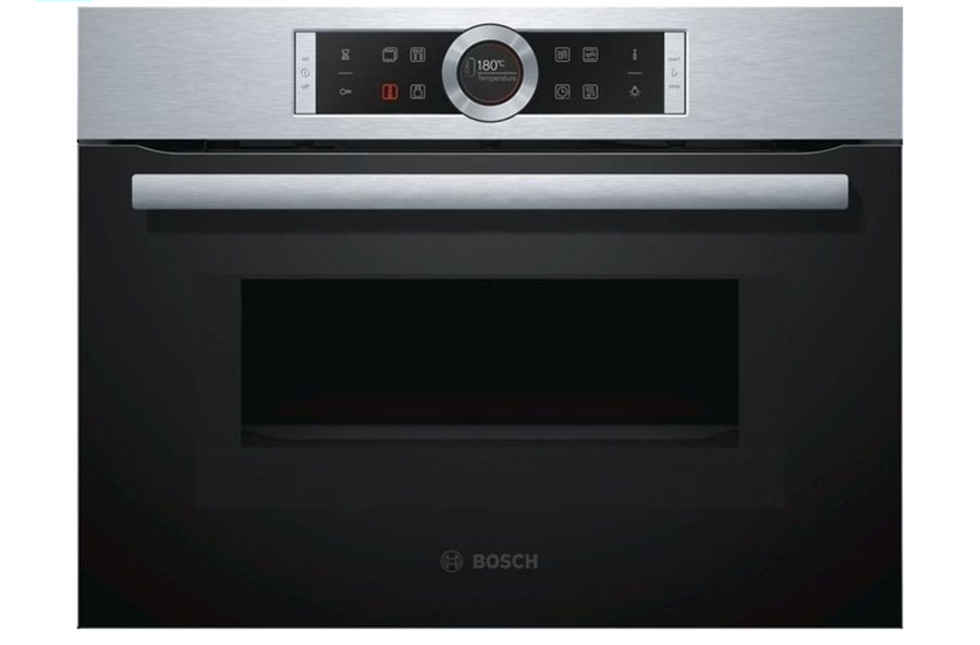 Lò Nướng Bosch Kết Hợp Vi Sóng CMG633BS1B 45 Lít Series 8