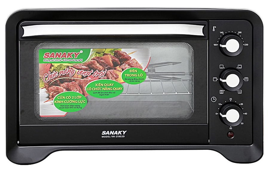 Lò Nướng Sanaky VH-809S2D 80 Lít