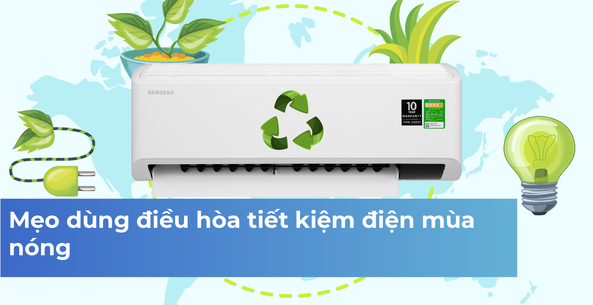 Mẹo dùng điều hòa tiết kiệm điện mùa nóng