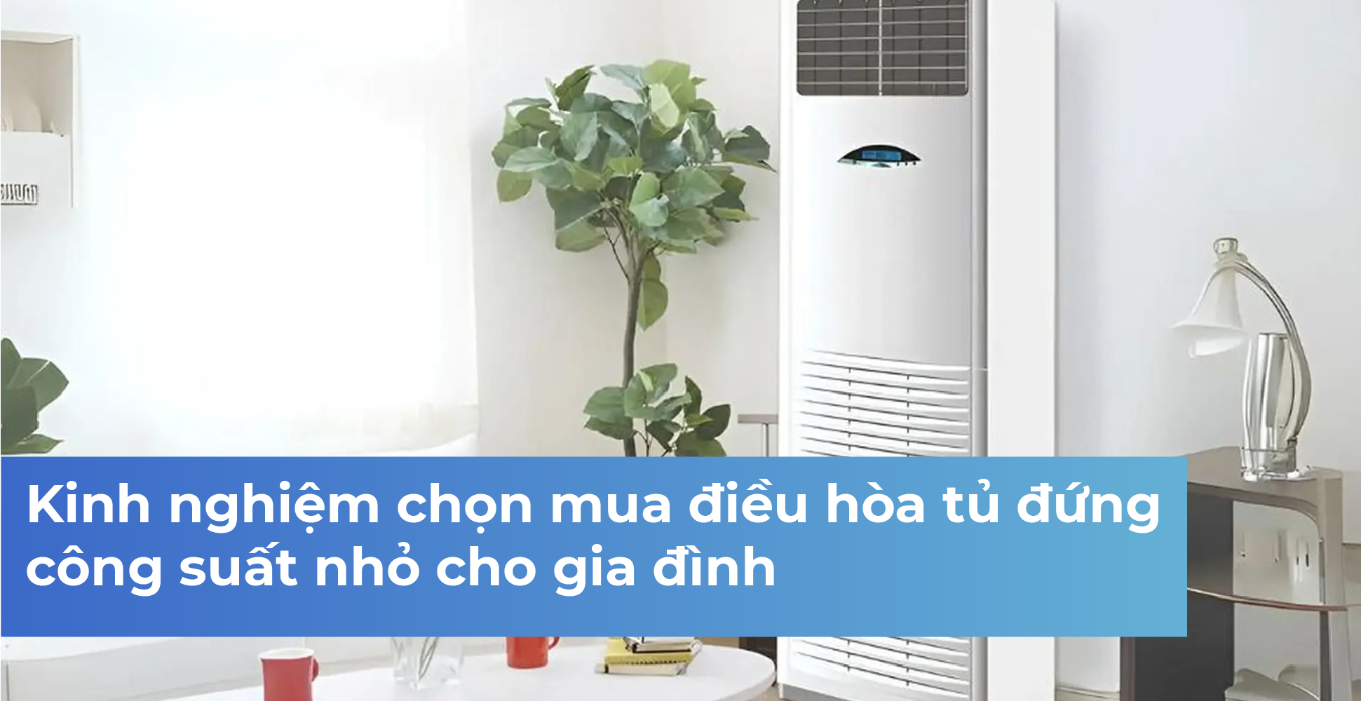 Kinh nghiệm chọn mua điều hòa tủ đứng công suất nhỏ cho gia đình