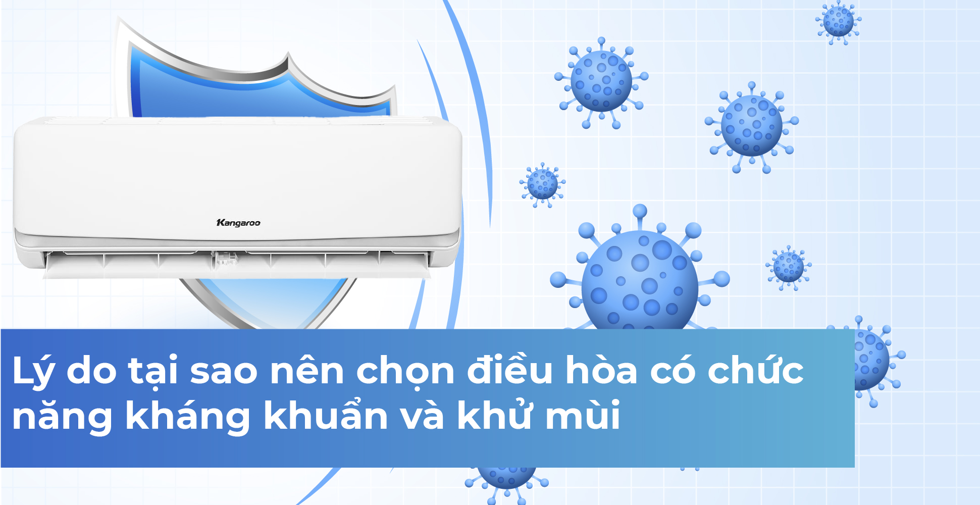 Lý do tại sao nên chọn điều hòa có chức năng kháng khuẩn và khử mùi
